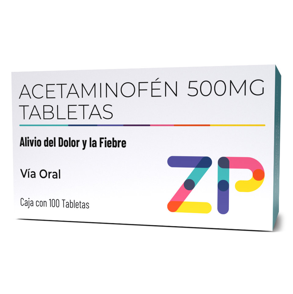 Acetaminofén 500 mg